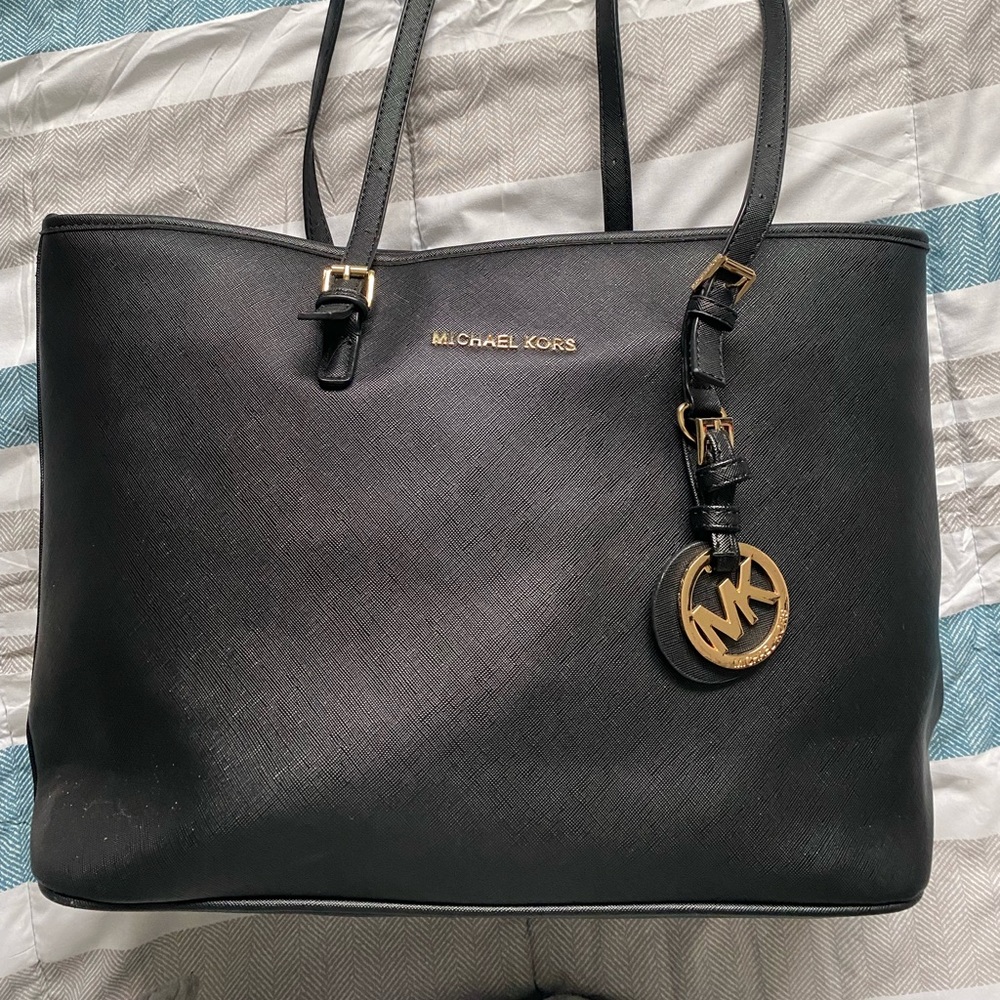 Black MK TOTE